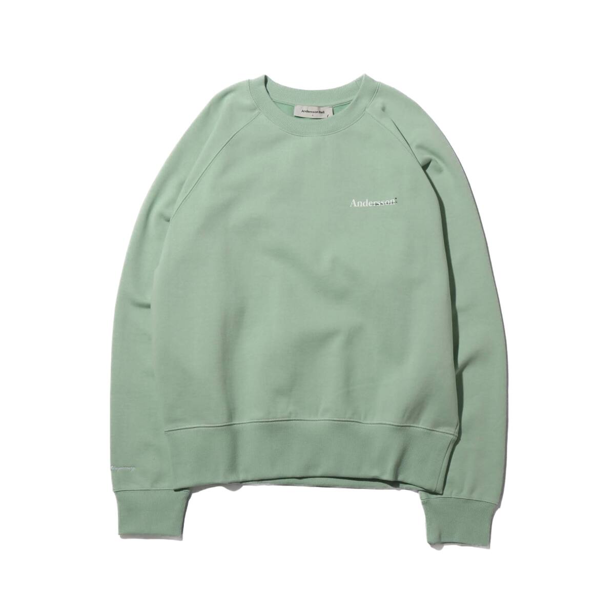 Andersson Bell UNISEX ANDERSSON PRINT RAGLAN SWEATSHIRT EMERALD 19FA-I_photo_large