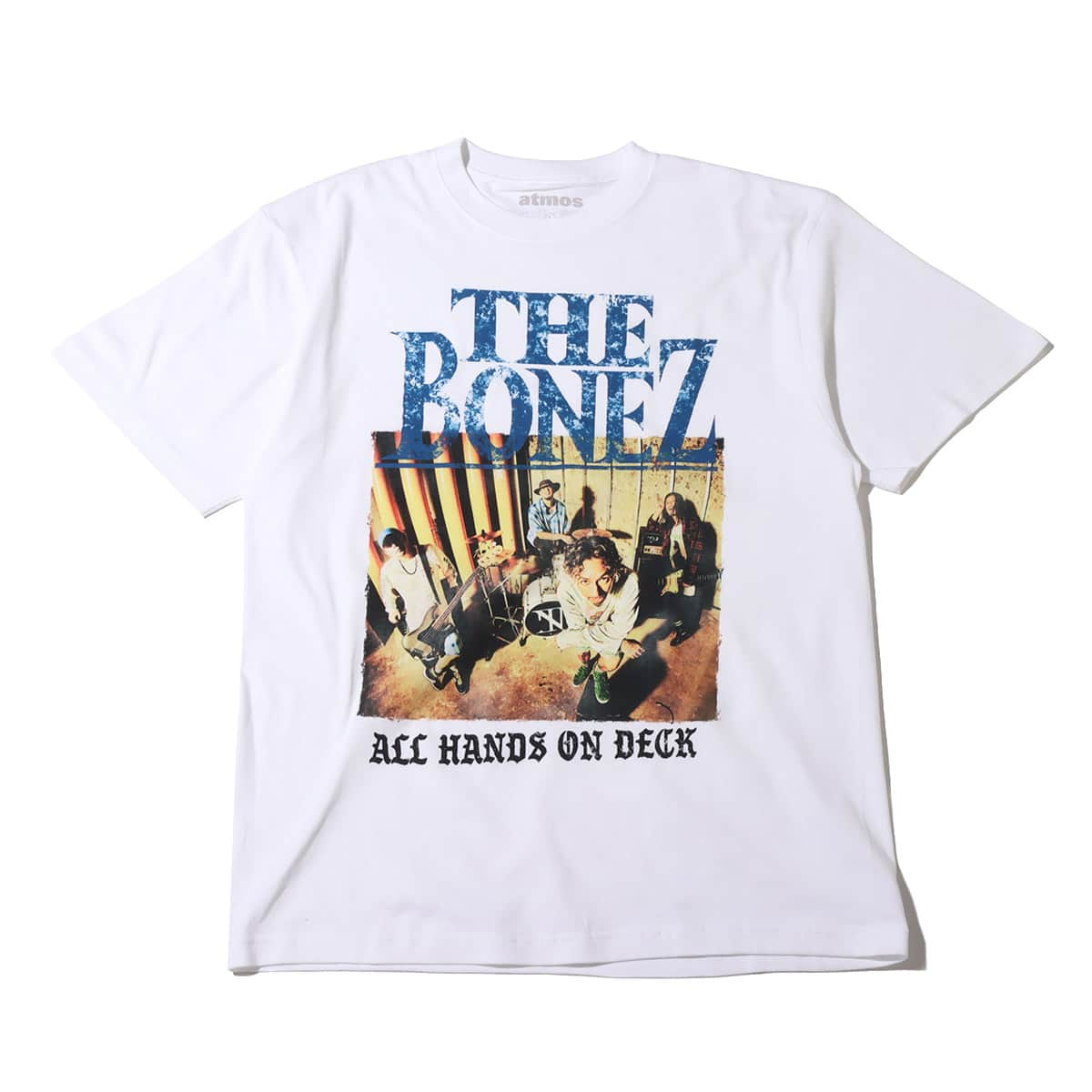 atmos × THE BONEZ TOUR TEE WHITE 21HO-S