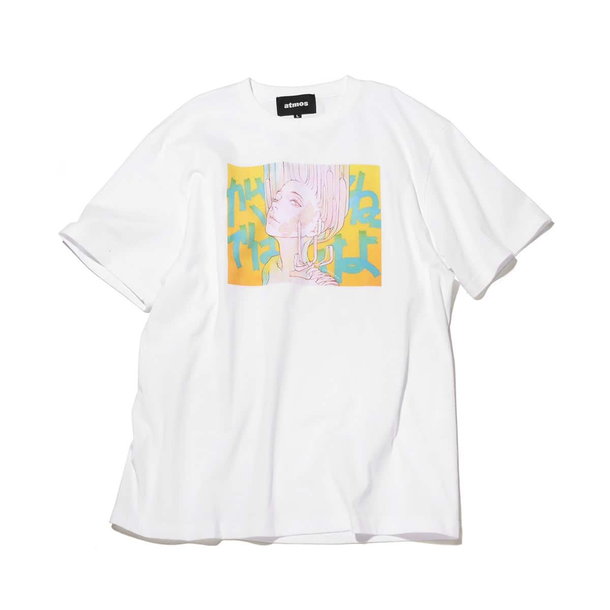 atmos x 古塔つみ TEE WHITE 21SP-I_photo_large
