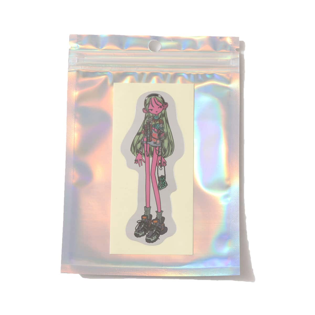 atmos pink JENNY KAORI STICKER YELLOWのメイン画像
