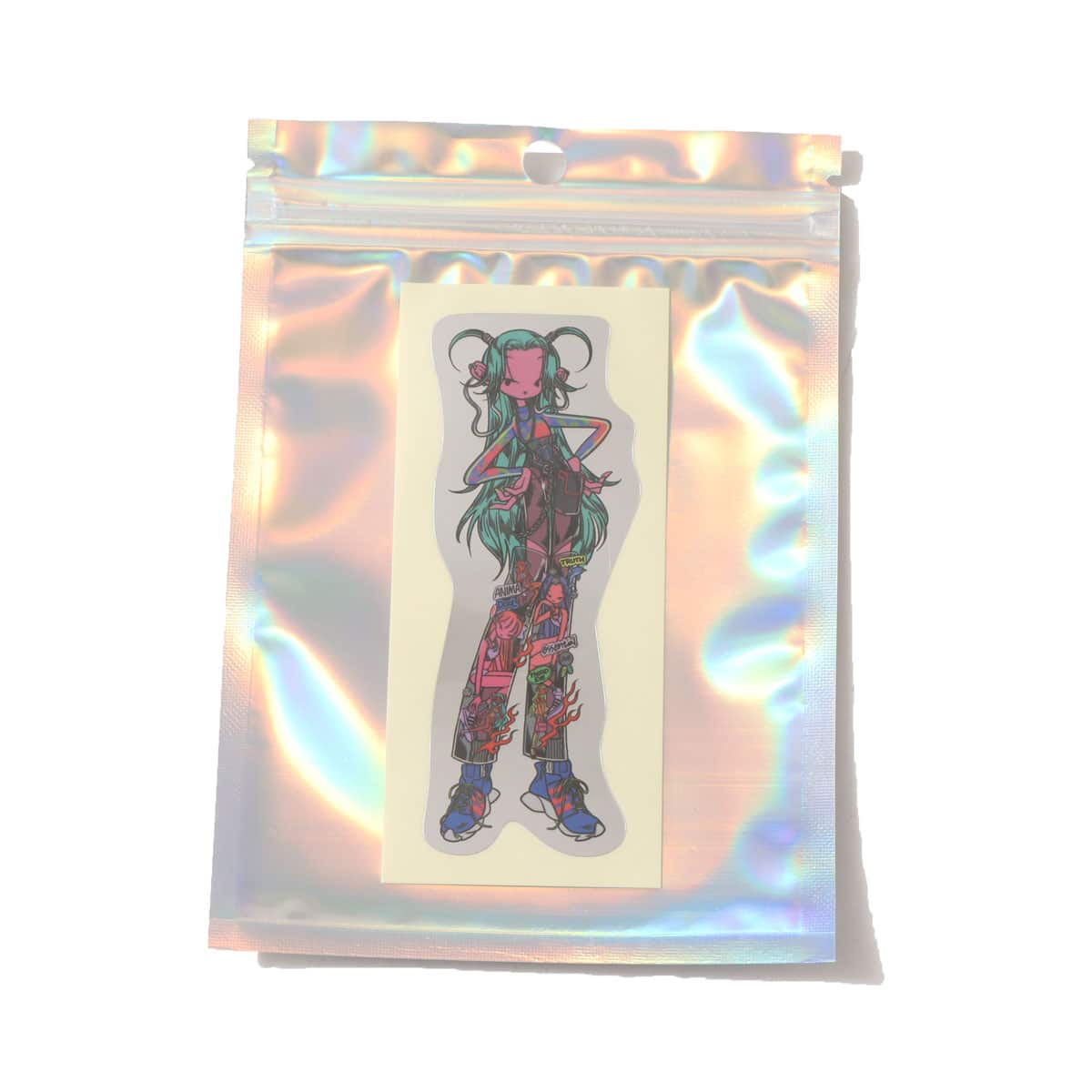 atmos pink JENNY KAORI STICKER GREENのメイン画像