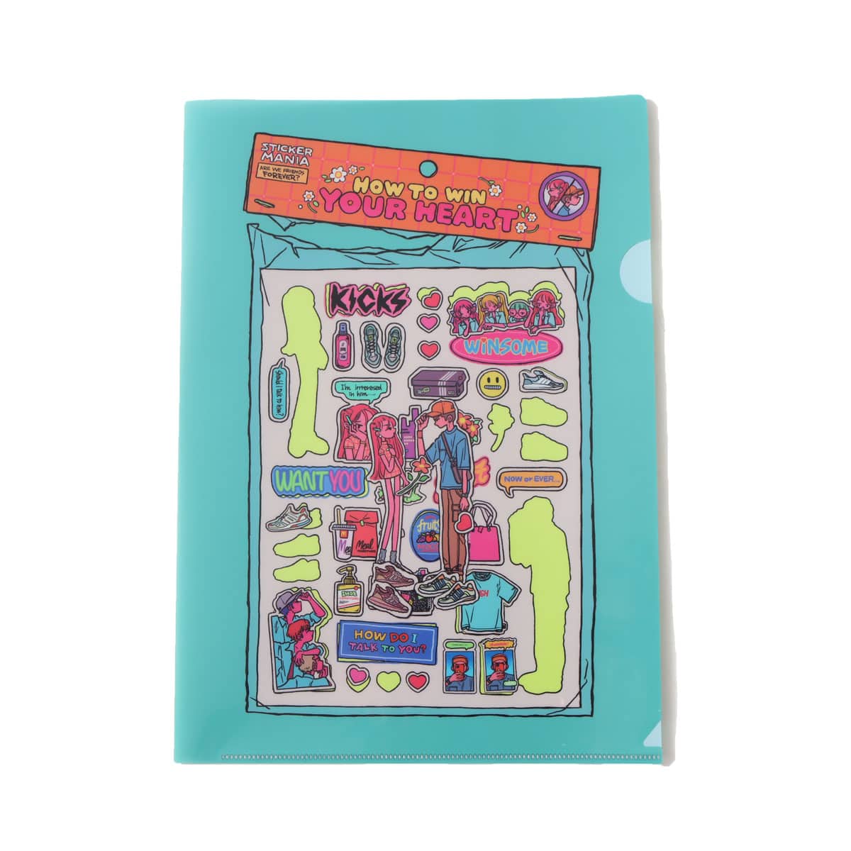 atmos pink JENNY KAORI CLEARFILE GREENのメイン画像