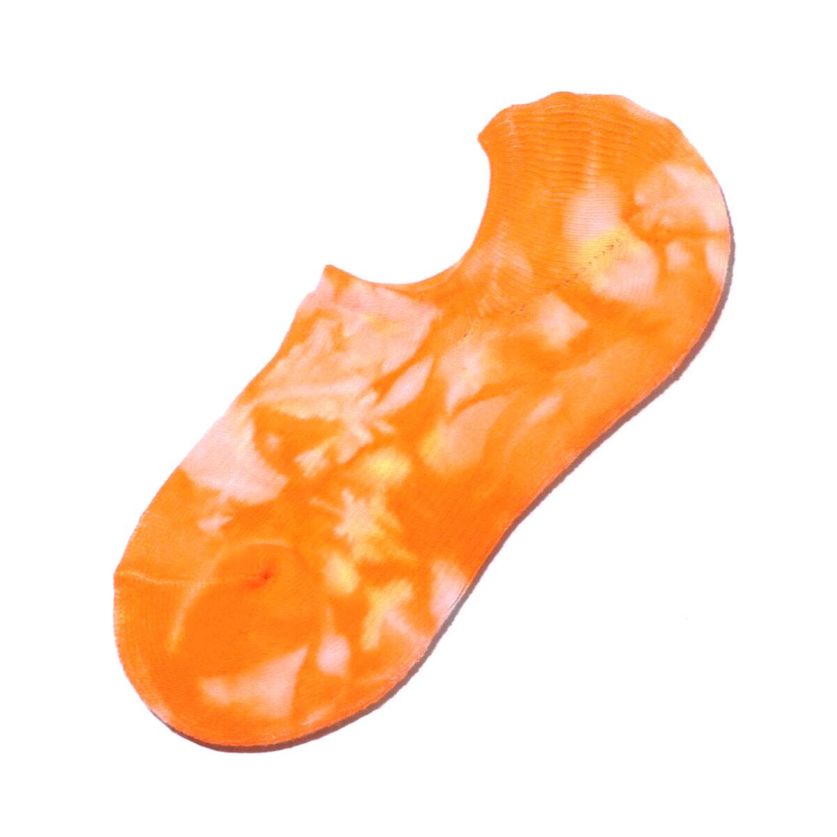 atmos pink TIE DYE UNCLE SOCKS YELLOWのメイン画像