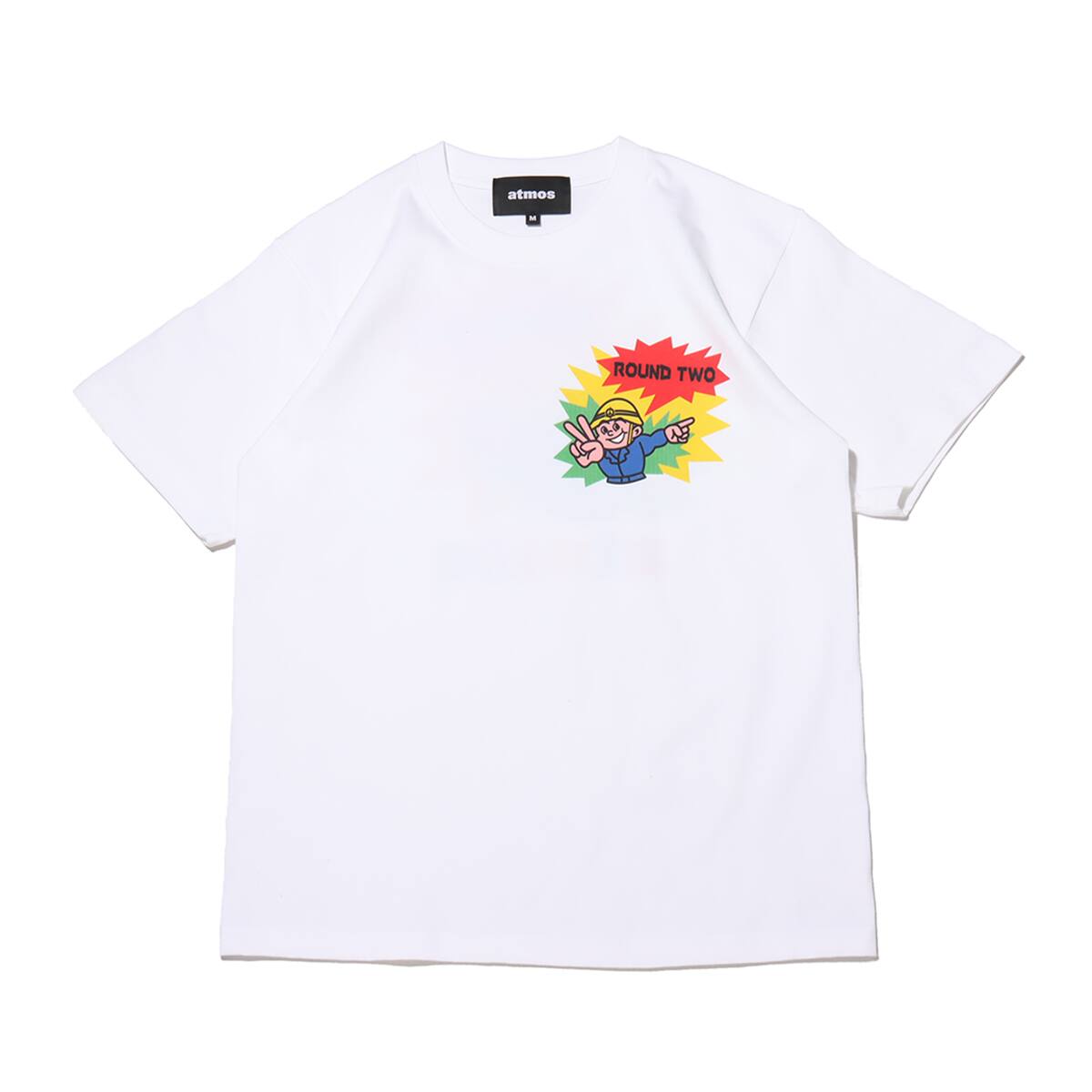 atmos x ROUND TWO SAFETY MAN white 21SP-S_photo_large