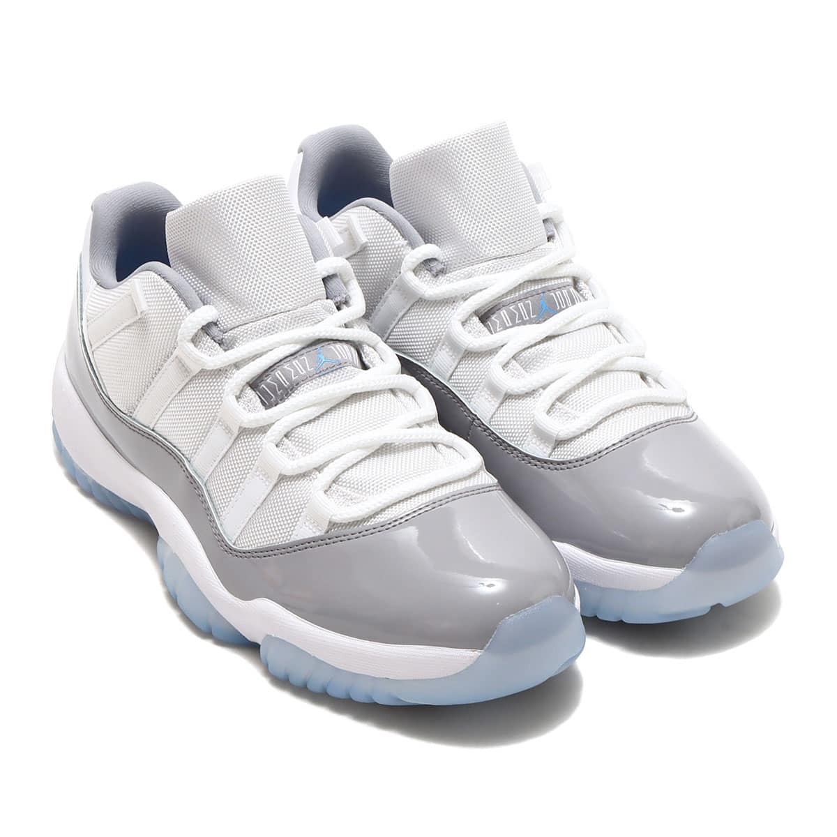 JORDAN BRAND AIR JORDAN 11 RETRO LOW WHITE/UNIVERSITY BLUE-CEMENT ...