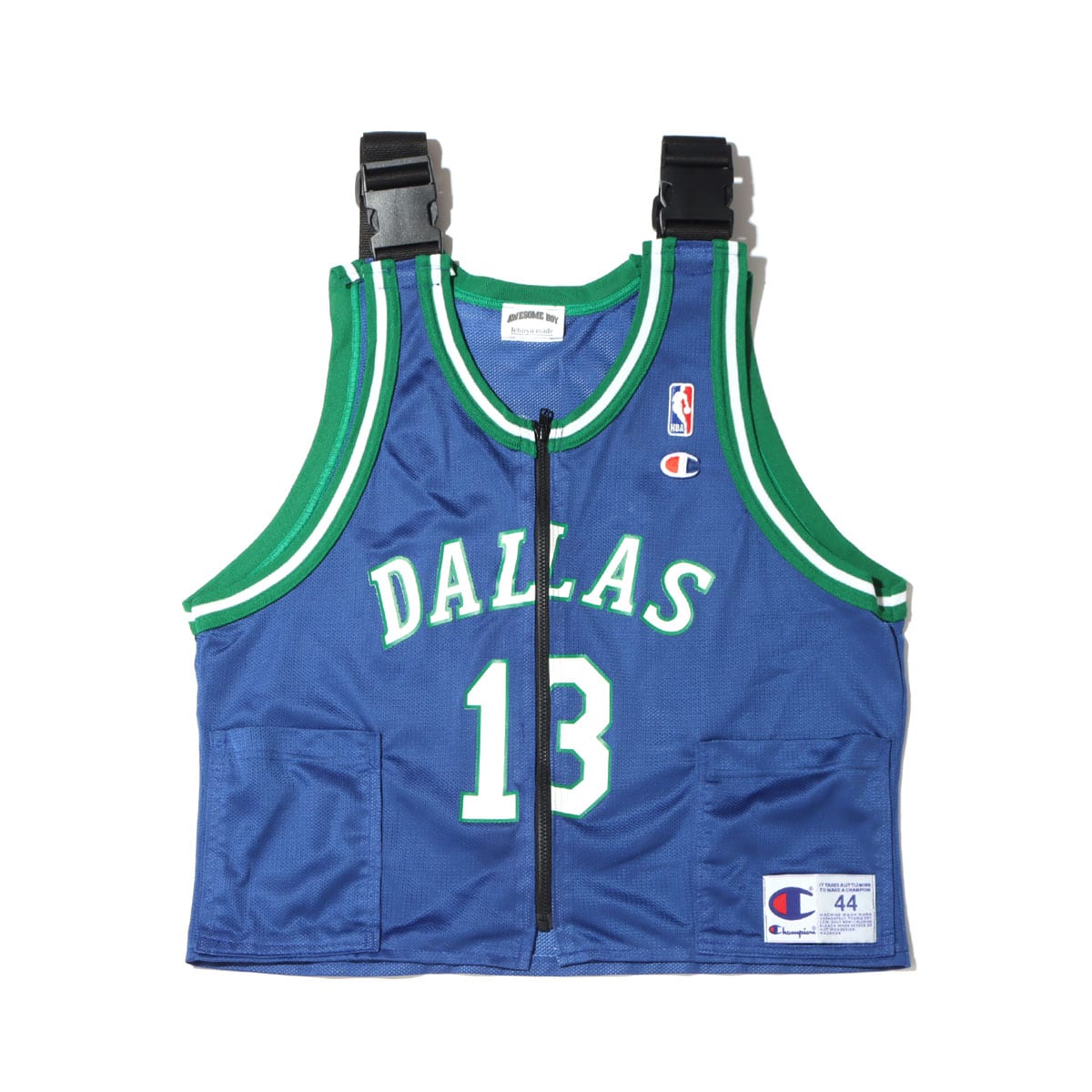 Awesome Boy REMAKE BASKETBALL VEST BLUE 21SU-I_photo_large