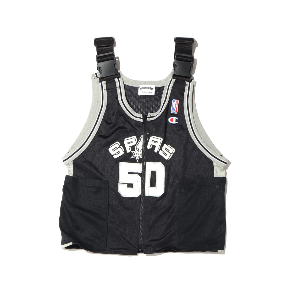Awesome Boy REMAKE BASKETBALL VEST BLACK 21SU-I_photo_large