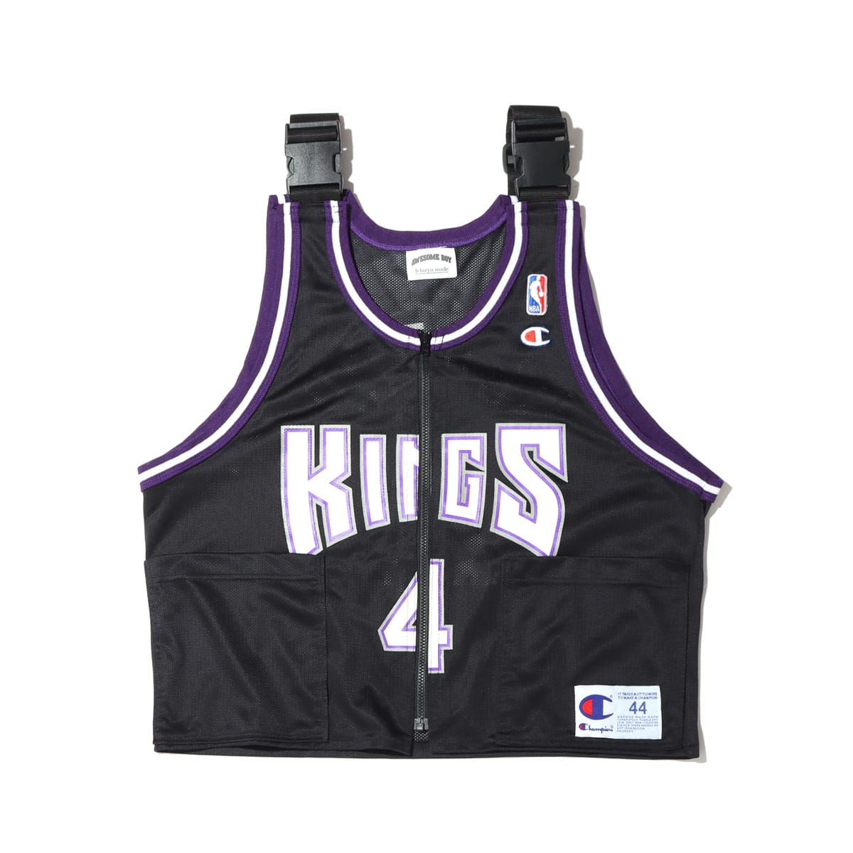Awesome Boy REMAKE BASKETBALL VEST BLACK 21SU-I_photo_large