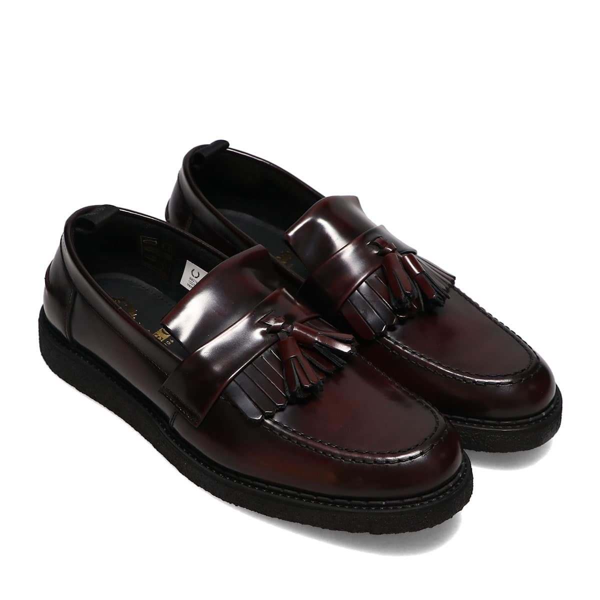 FRED PERRY × GEORGE COX TASSEL LOAFER OX BLOOD 20FA-I
