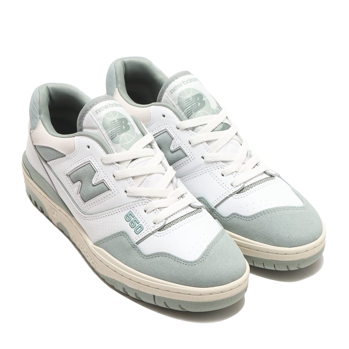 New Balance BB550NED WHITE/GREEN 23FW-I