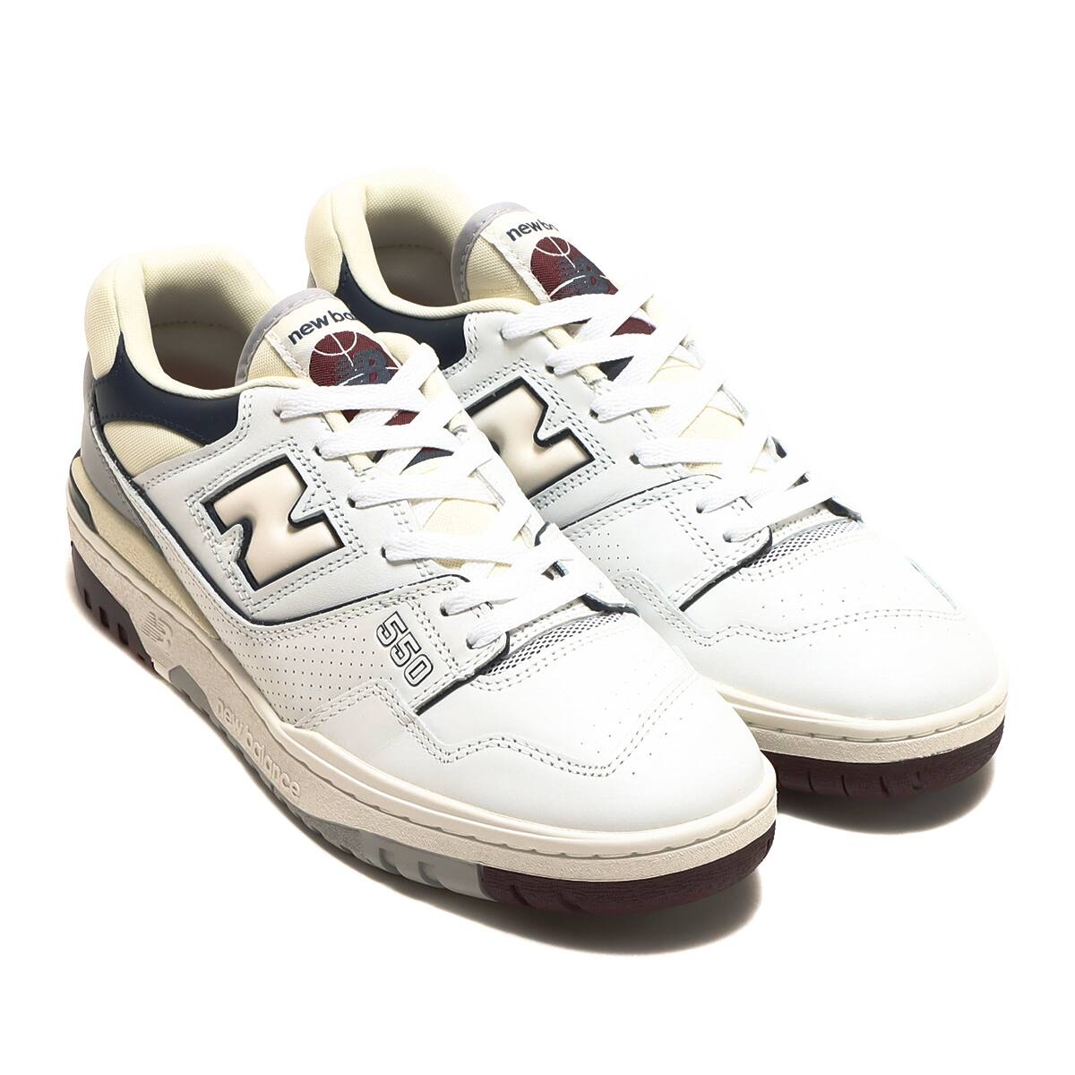 New Balance BB550PWB WHITE/NAVY 22FW-I