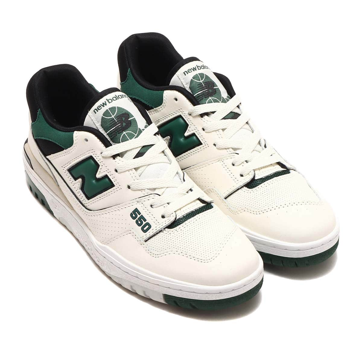 NEEDLESNew Balance BB550VTC WHITE/GREEN - スニーカー