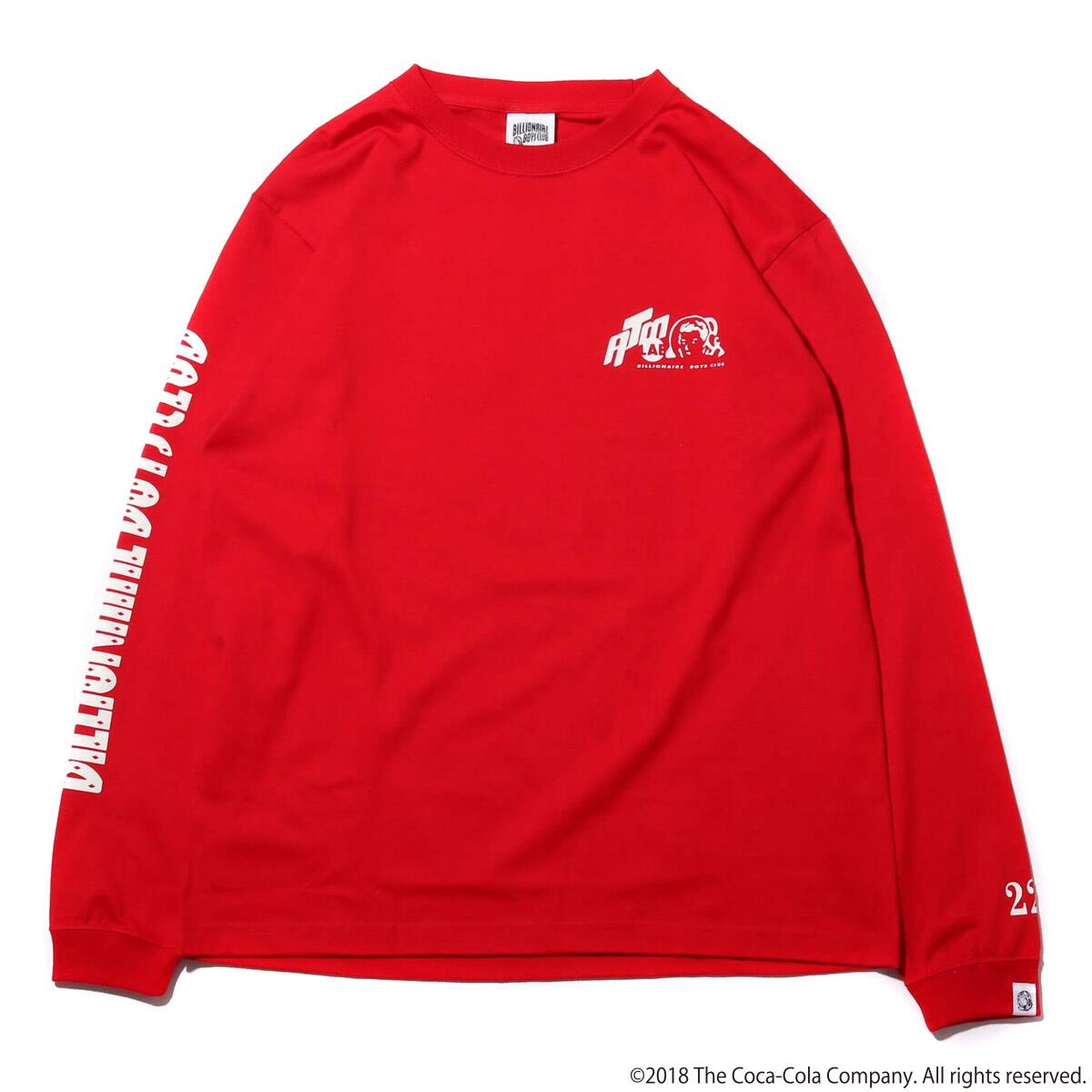 Coca-Cola by Billionaire Boys Club x ATMOS LAB BP COLA LS TEE RED_photo_large