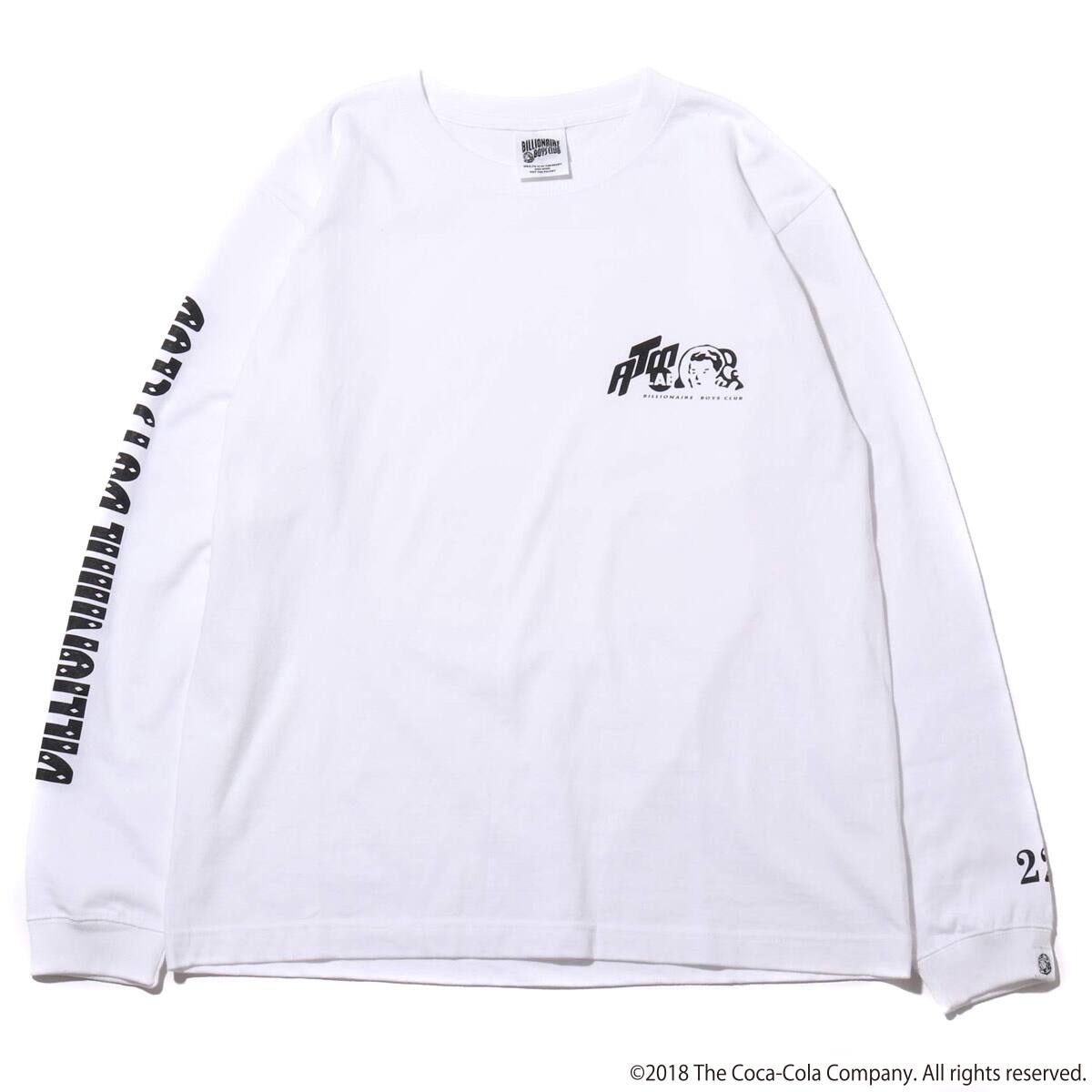 Coca-Cola by Billionaire Boys Club x ATMOS LAB BP COLA LS TEE WHITE_photo_large