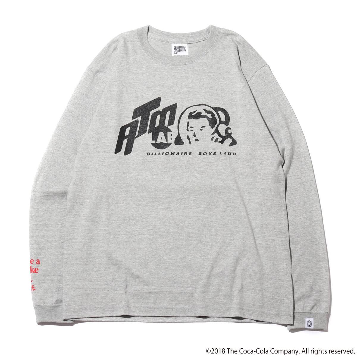 Coca-Cola by Billionaire Boys Club x ATMOS LAB BP CAN LS TEE GREY_photo_large