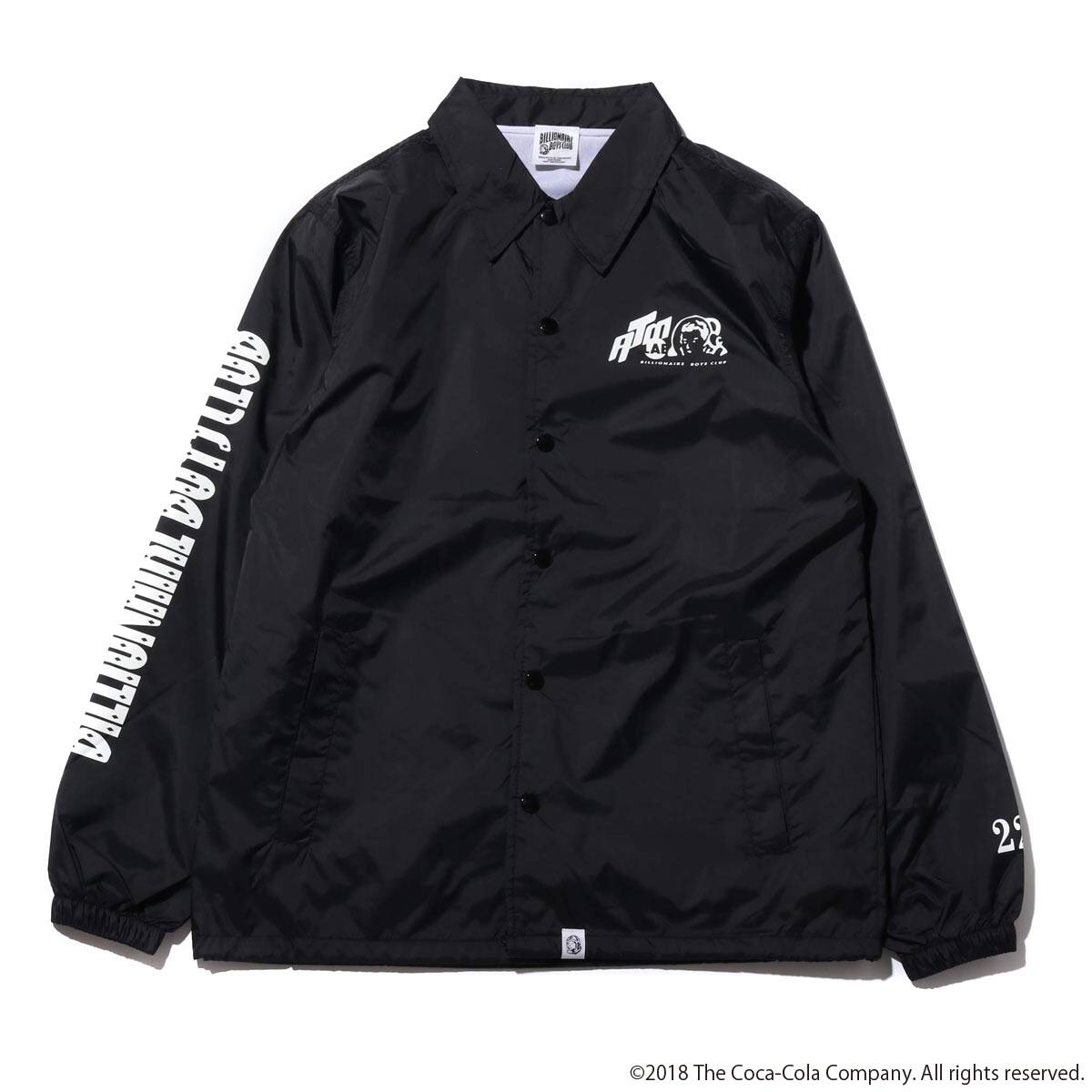 Coca-Cola by Billionaire Boys Club x ATMOS LAB BP COLA COACH JACKET BLACK_photo_large