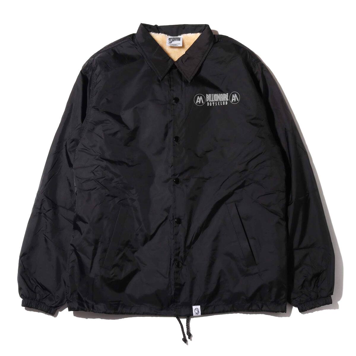 BILLIONAIRE BOYS CLUB x AH MURDERZ BOA COACH JACKET BLACK 18FA-S_photo_large
