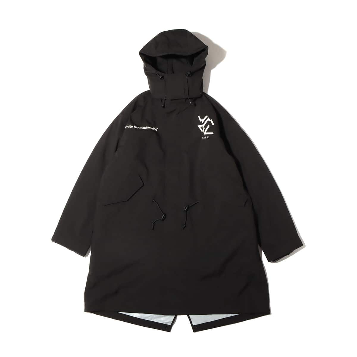 WHITE MOUNTAINEERING WATER PROOF 3WAYS MODS COAT BLACK 21FA-Iのメイン画像