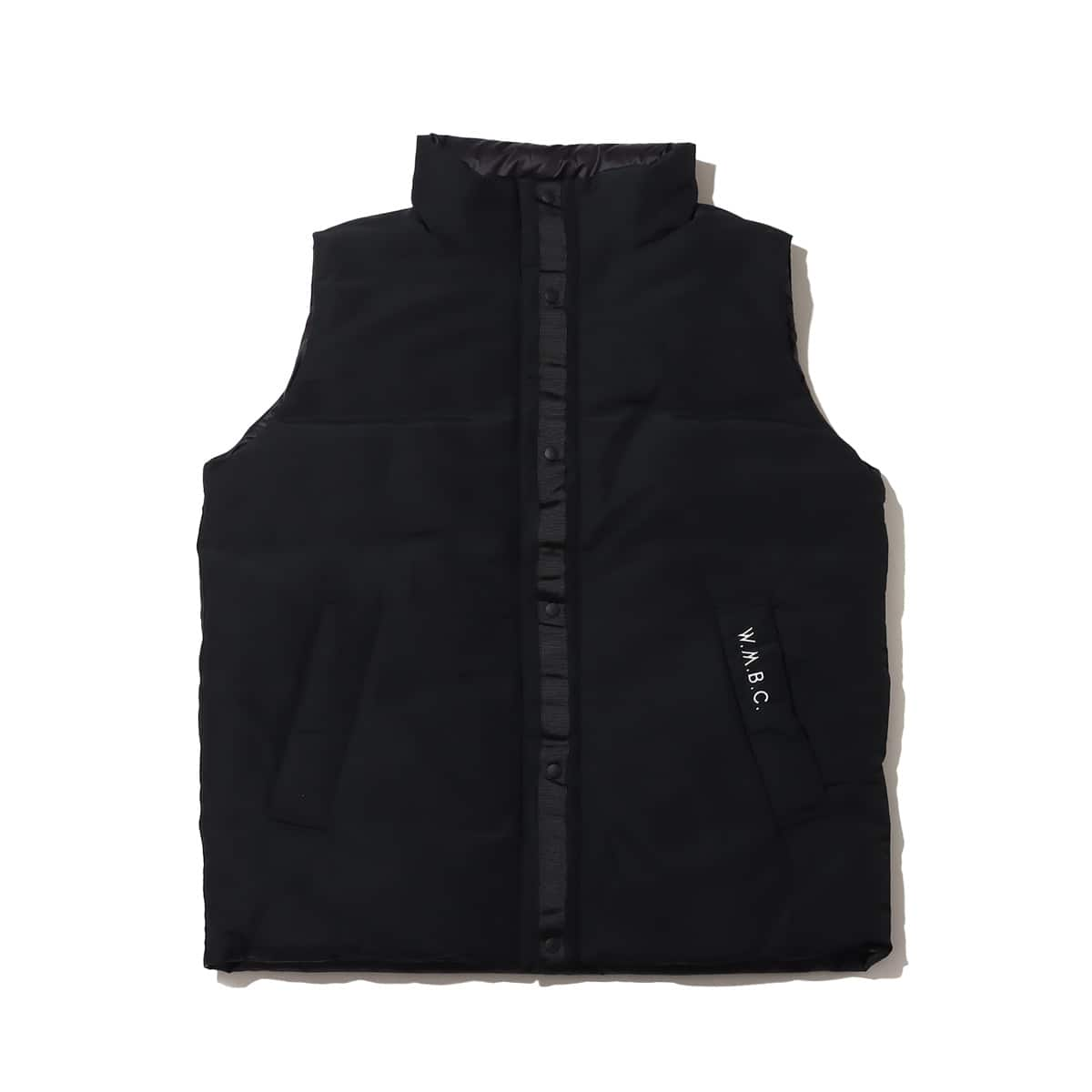 WHITE MOUNTAINEERING WMBC × TAION REVERSIBLE DOWN VEST BLACK 22FA-I