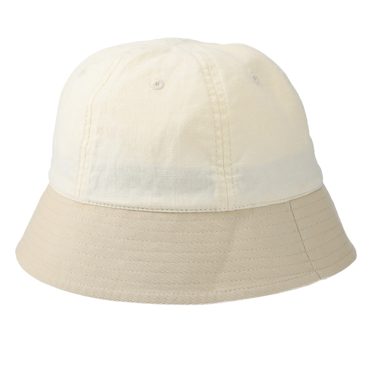 RIVER UP 2tone Mix Crew Hat BEIGE