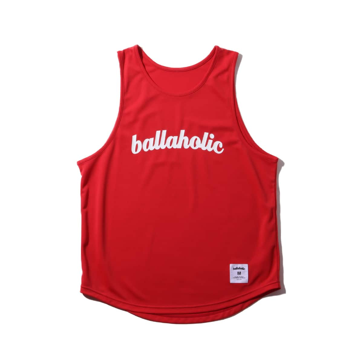 ballaholic LOGO TankTop RED/WHITE 19FW-I