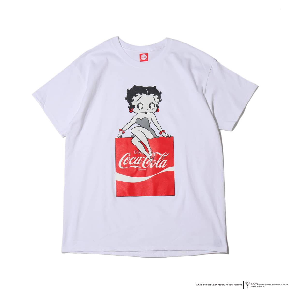 COCA-COLA x BETTY BOOP™ S/S T-SHIRT WHITE 20SP-S_photo_large