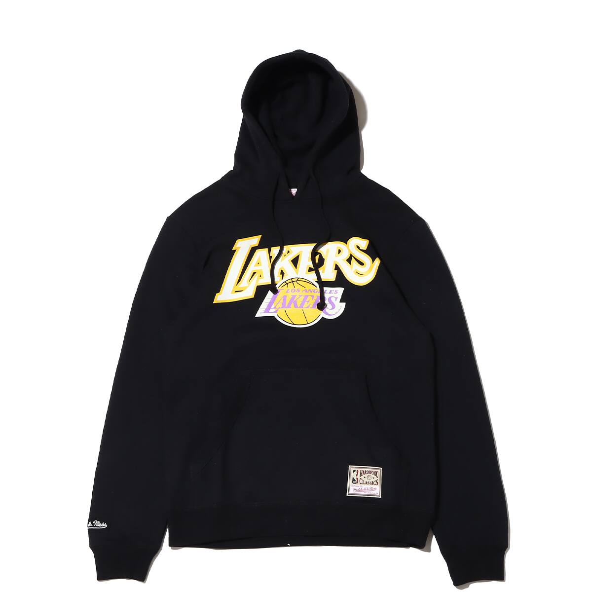 Mitchell & Ness NBA Off White Hoody Lakers BLACK 22FW-I