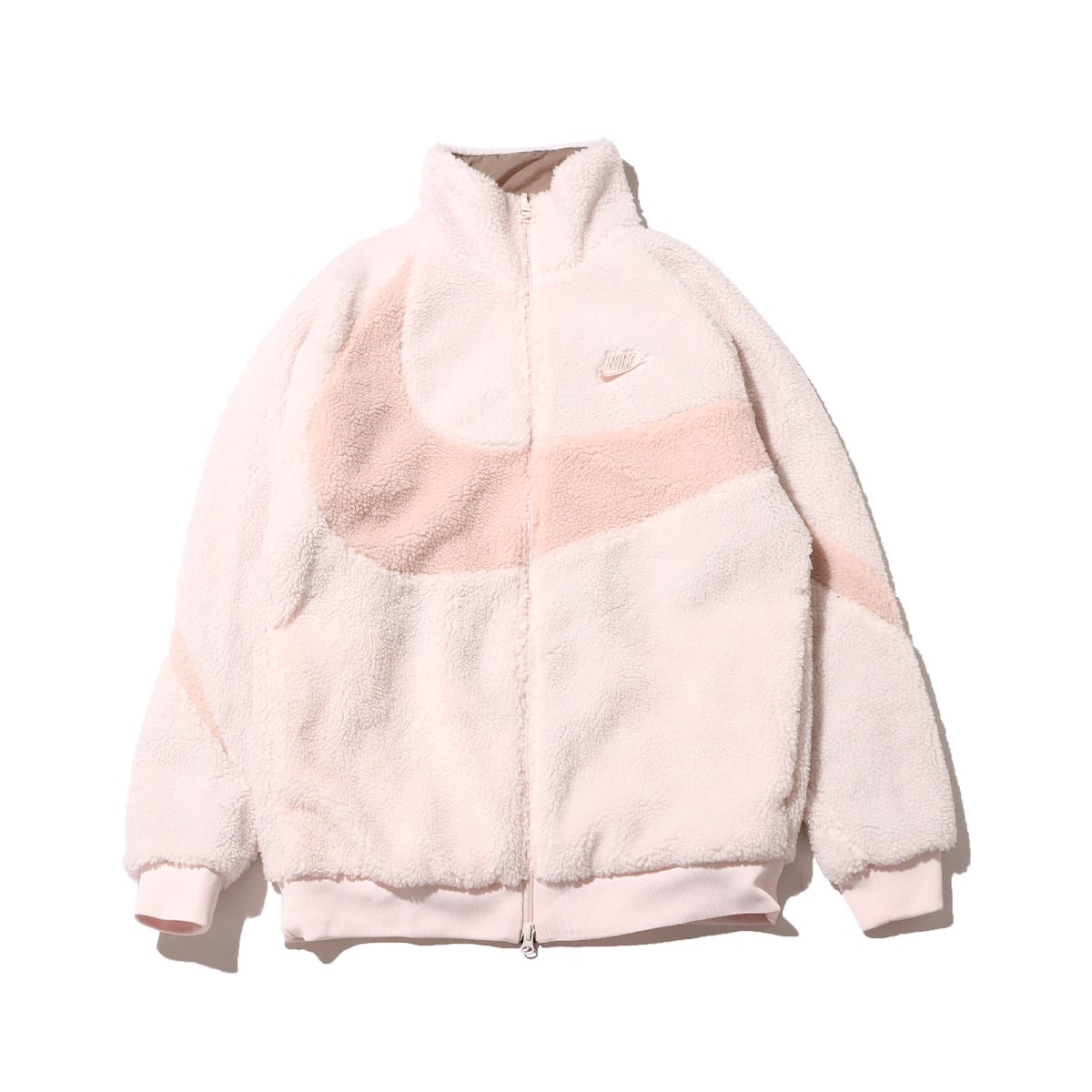 NIKE AS M NSW VW SWSH FULL ZIP JKT LIGHT SOFT PINK/PINK OXFORD ...