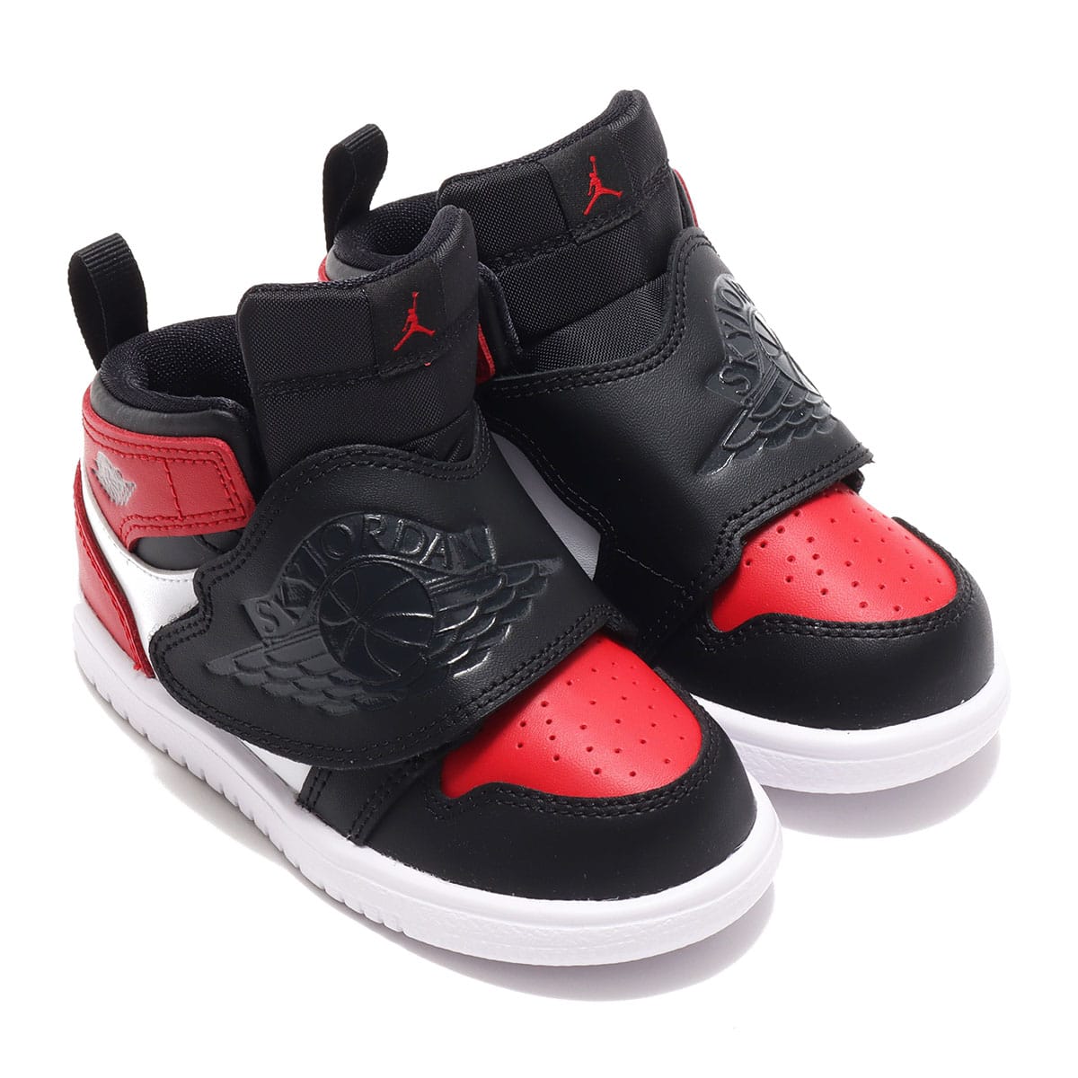 JORDAN BRAND SKY JORDAN 1 (TD) BLACK/ANTHRACITE-VARSITY RED-WHITE 20FA-I_photo_large
