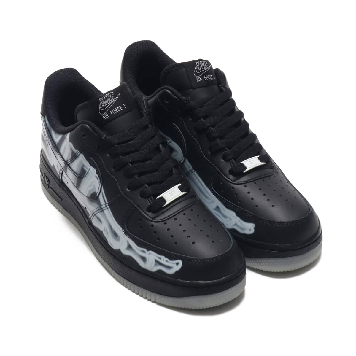 NIKE AIR FORCE 1 '07 SKELETON QS BLACK/BLACK-BLACK 19FA-S_photo_large