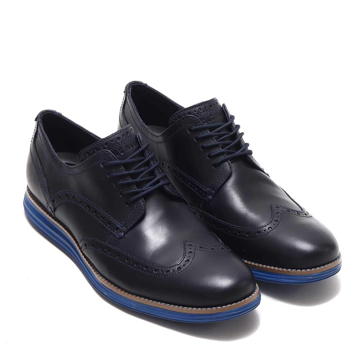 COLE HAAN ORIGINALGRAND WINGTIP OXFORD NAVY BLAZER/SODALITE BLUE 