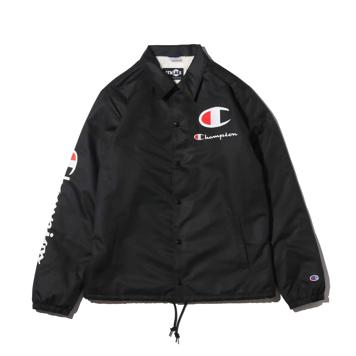 Champion × ATMOS LAB BOA COACH JACKET ブラック 18FW-I_photo_large