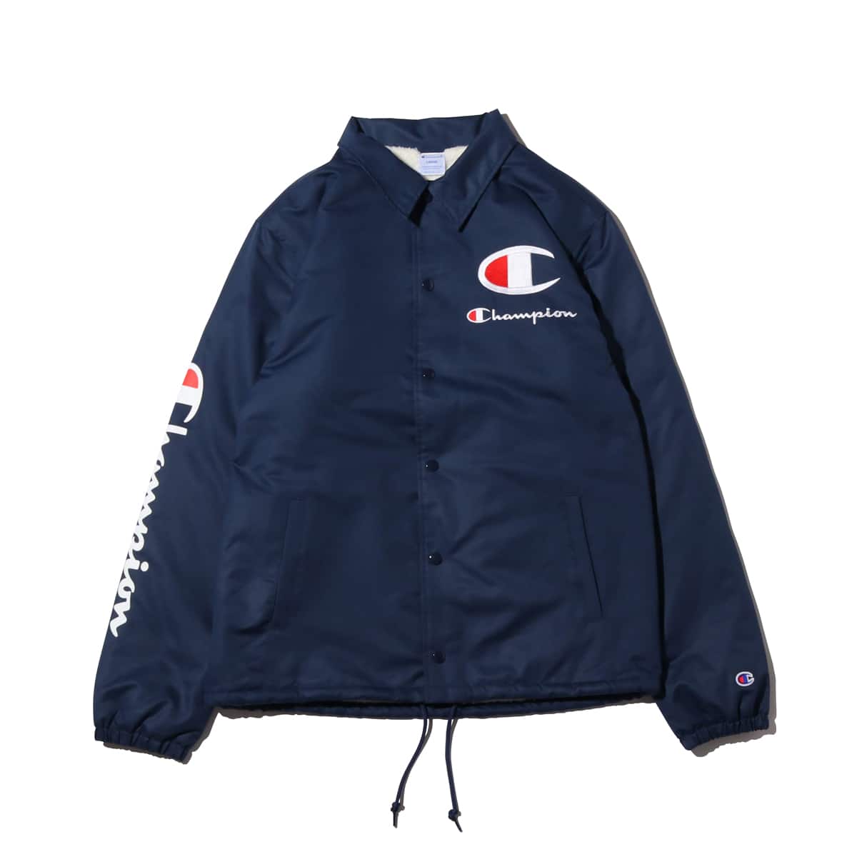 Champion × ATMOS LAB BOA COACH JACKET ネイビー 18FW-I_photo_large