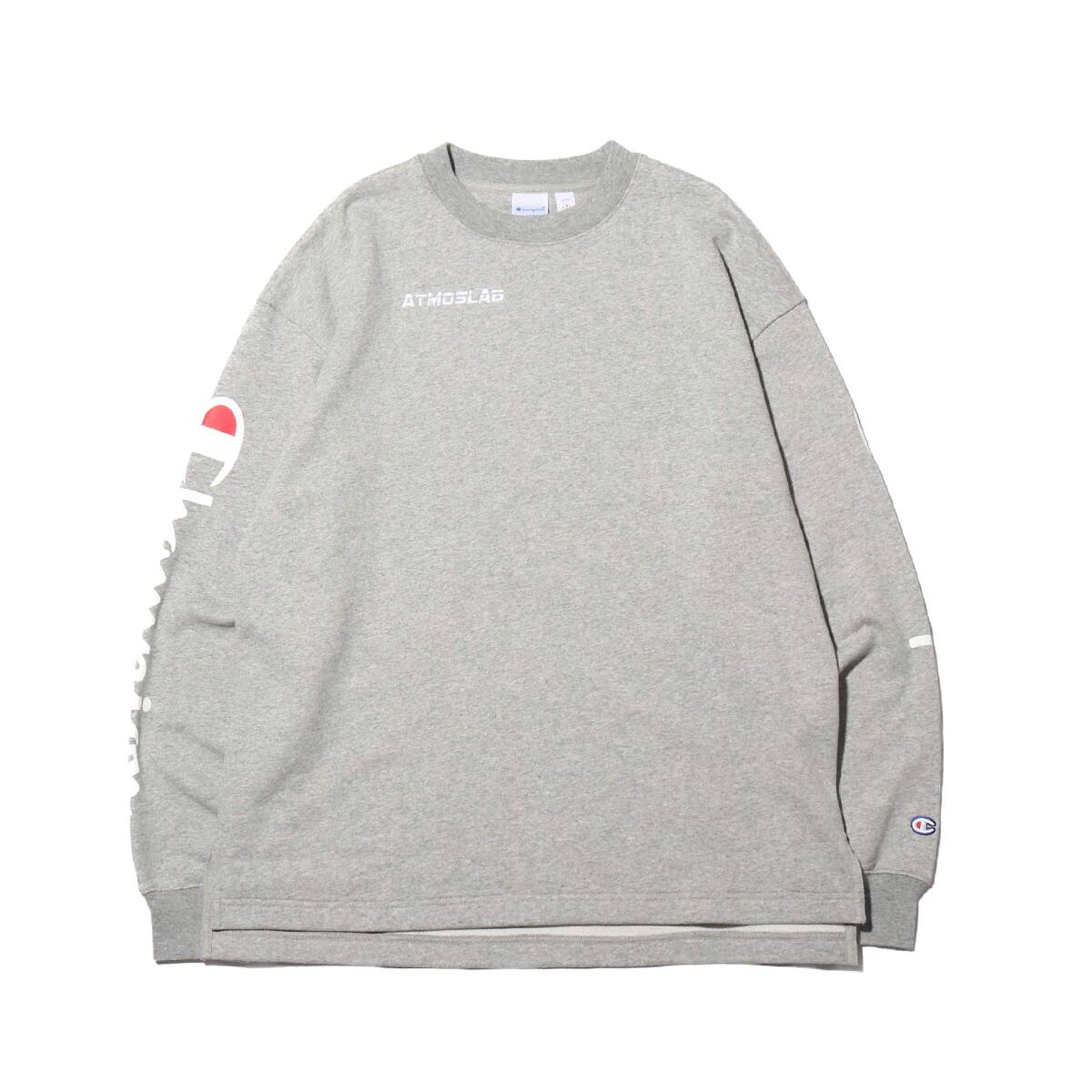 Champion × ATMOS LAB CREW NECK SWEATSHIRT オックスフォードグレー 19SP-S_photo_large