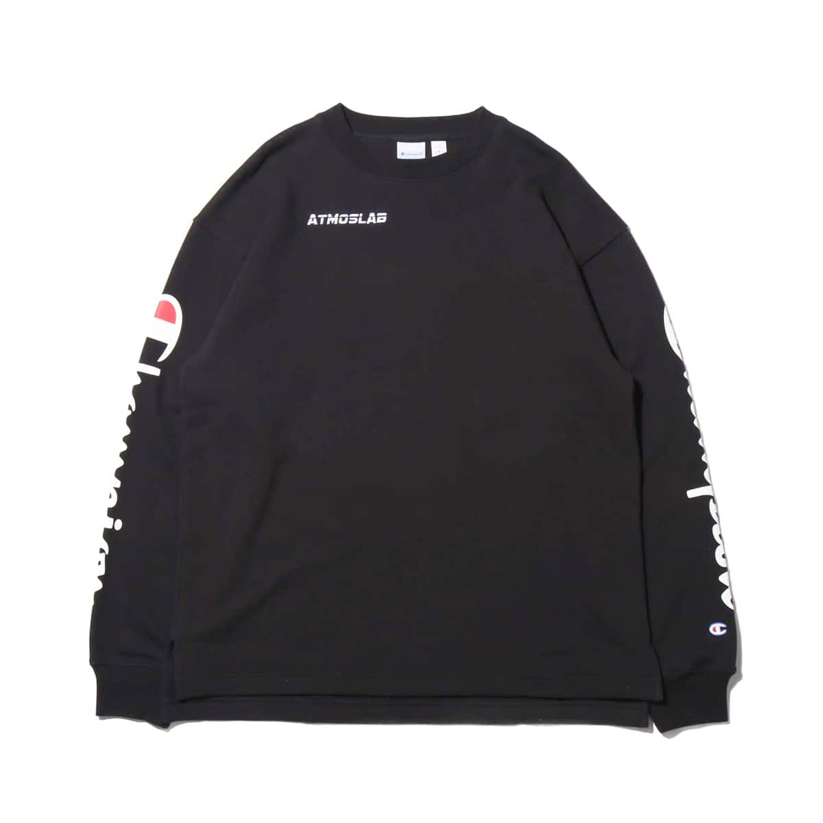 Champion × ATMOS LAB CREW NECK SWEATSHIRT ブラック 19SP-S_photo_large