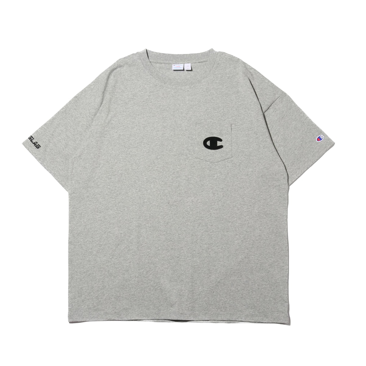 Champion × ATMOS LAB S/S POCKET T-SHIRT オックスフォードグレー 19SP-S_photo_large