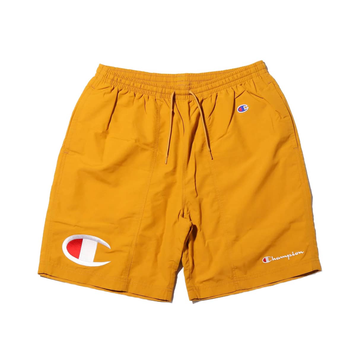 Champion × ATMOS LAB SHORT PANT キャメル 19SP-S_photo_large
