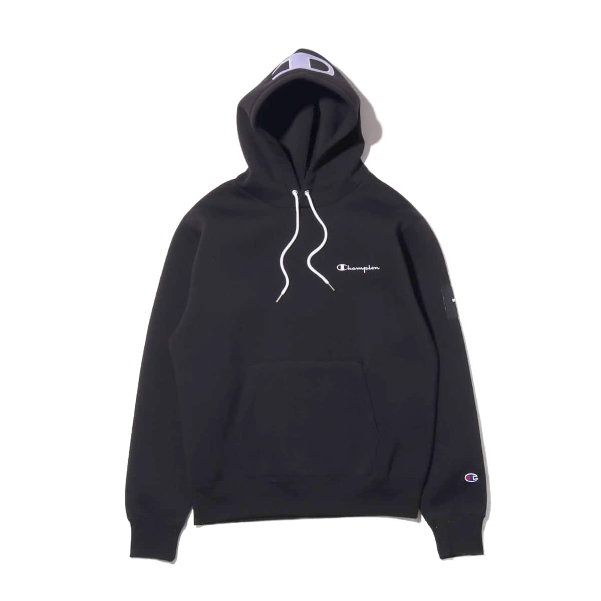 Champion x ATMOS LAB WRAP AIR PULLOVER HOODED SWEATSHIRT ブラック 19FW-S_photo_large