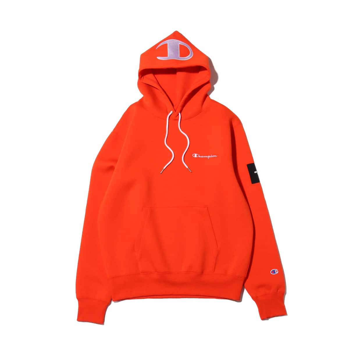Champion x ATMOS LAB WRAP AIR PULLOVER HOODED SWEATSHIRT オレンジ 19FW-S_photo_large