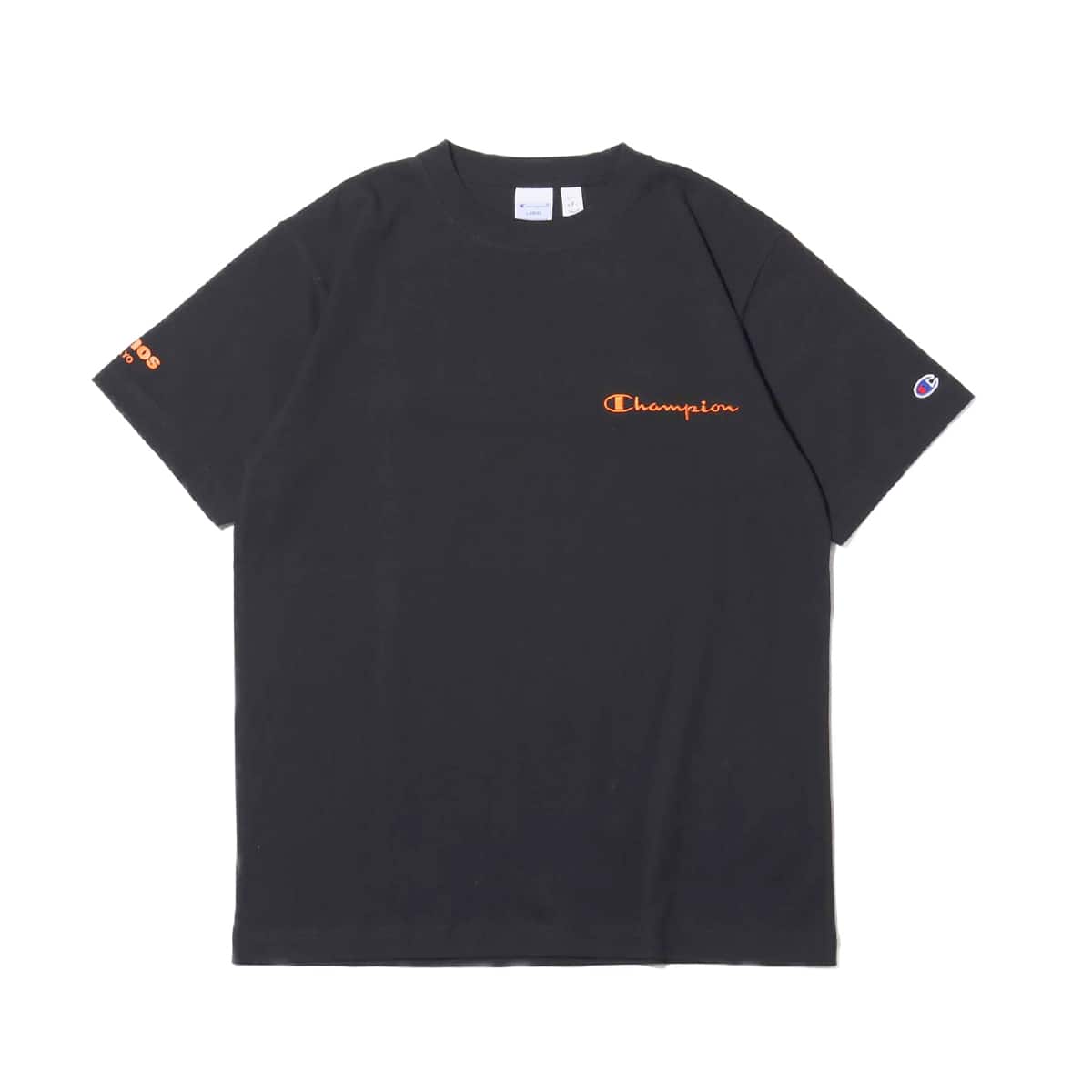 Champion x ATMOS LAB T-SHIRTS BLACK 19FW-S_photo_large