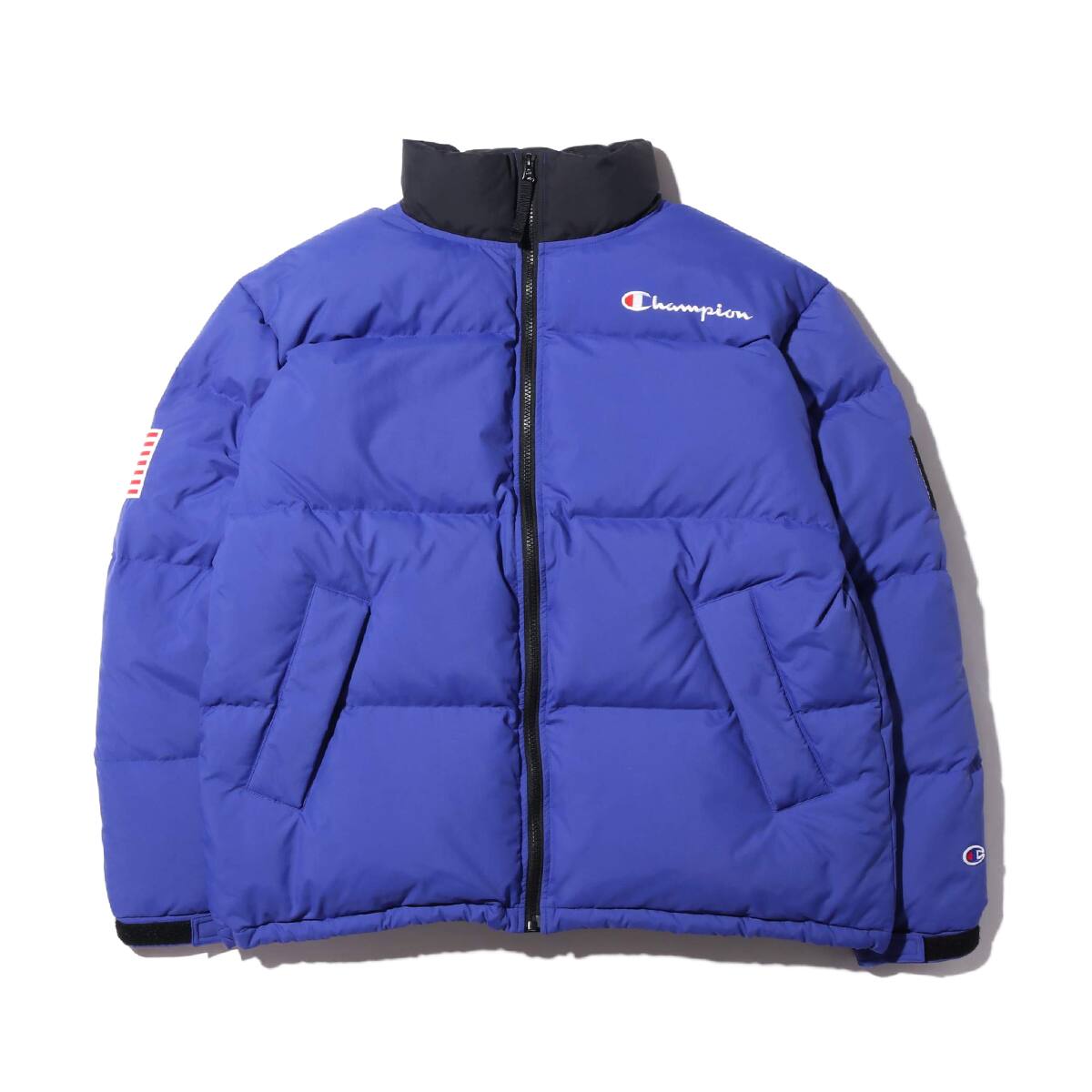 Champion x ATMOS LAB DOWN JACKET ダークブルー 19FA-S_photo_large