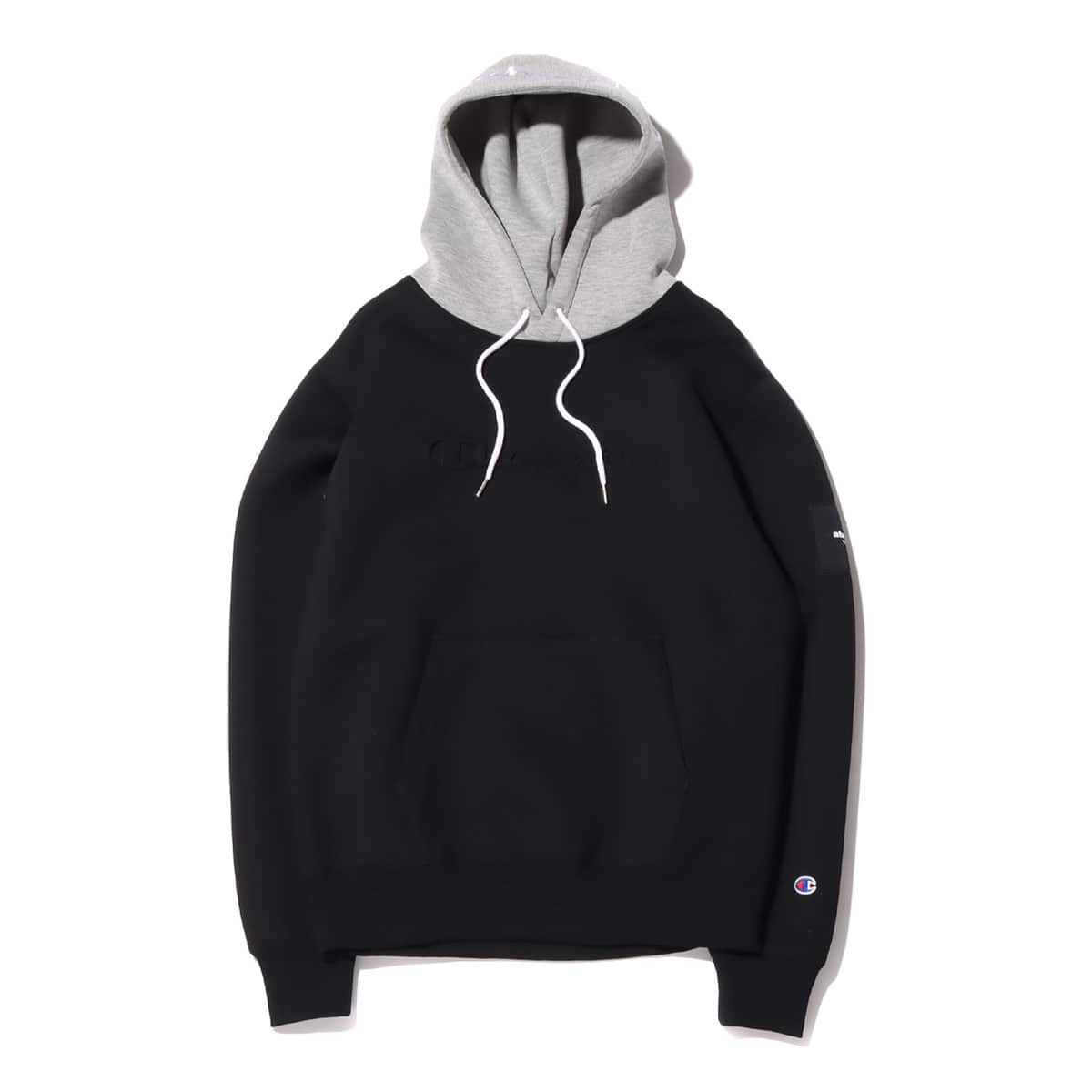 Champion x ATMOS LAB WRAPAIR P/O HOODED SWEATSHIRT BLACK