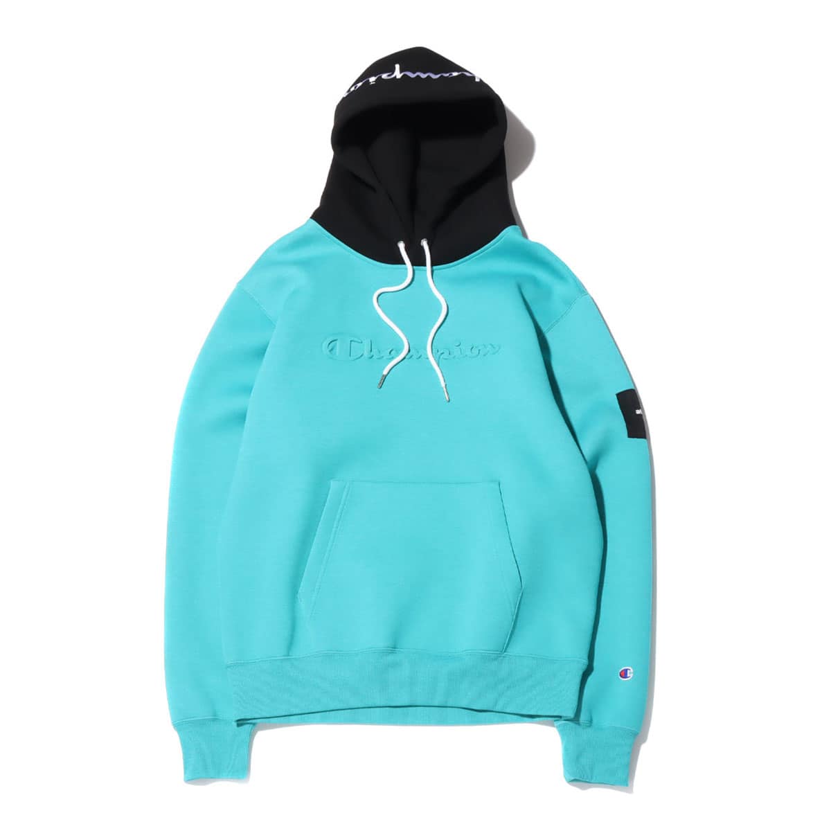 Champion x ATMOS LAB WRAPAIR P/O HOODED SWEATSHIRT EMERALD 20FW-S