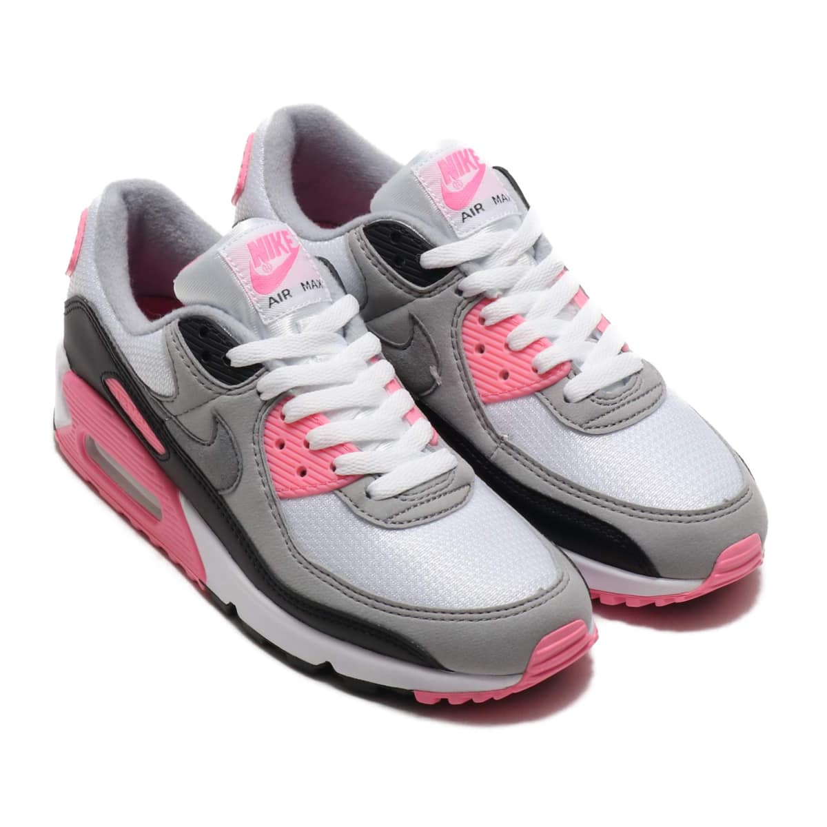 NIKE W AIR MAX 90 WHITE/PARTICLE GREY-ROSE-BLACK 20SP-S_photo_large