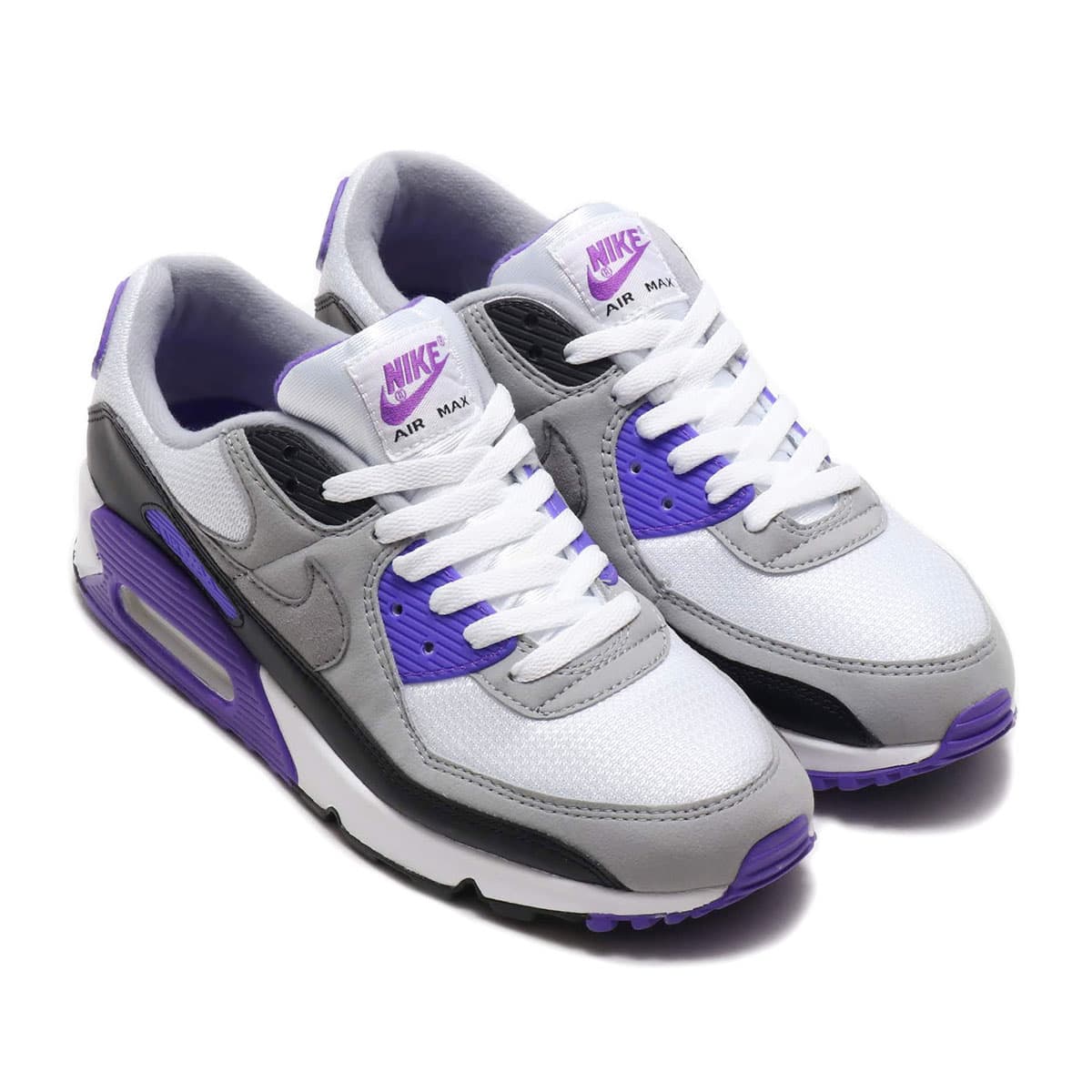 NIKE AIR MAX 90 WHITE/PARTICLE GREY-HYPER GRAPE-BLACK 20SP-S_photo_large