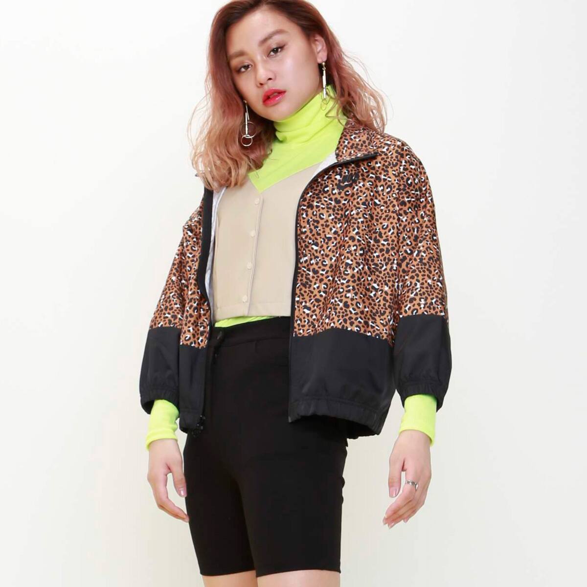 NIKE AS W NSW JKT WVN LA DESERT OCHRE/BLACK/BLACK 19SU-I_photo_large