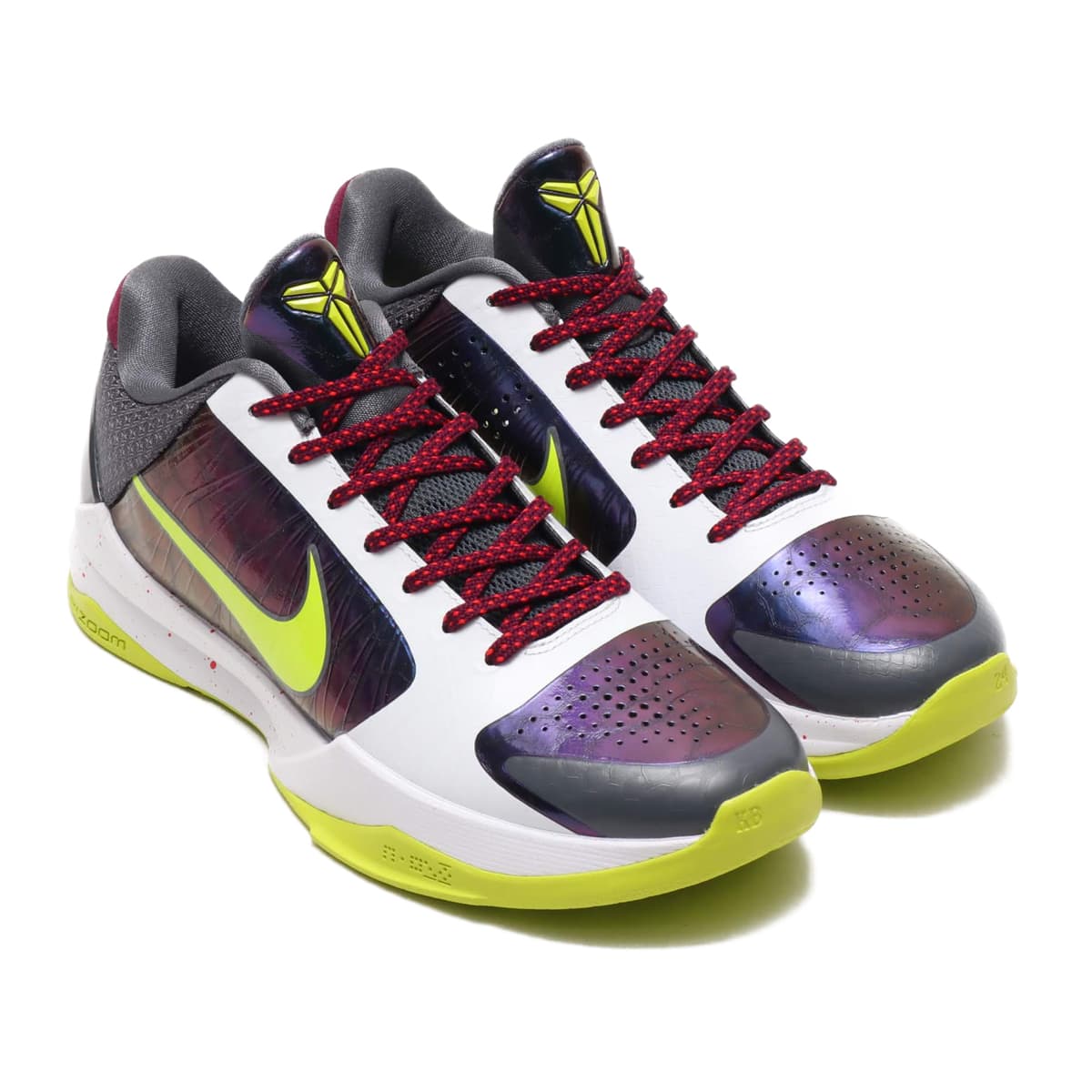 NIKE KOBE V PROTRO WHITE/CYBER-DARK GREY-BRIGHT CRIMSON 19HO-S_photo_large