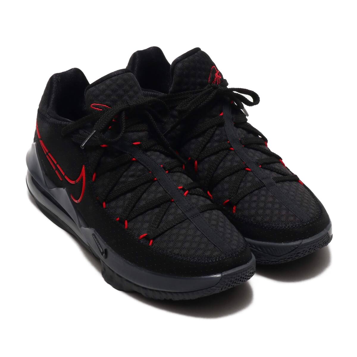 NIKE LEBRON XVII LOW BLACK/UNIVERSITY RED-DARK GREY 20SP-S_photo_large