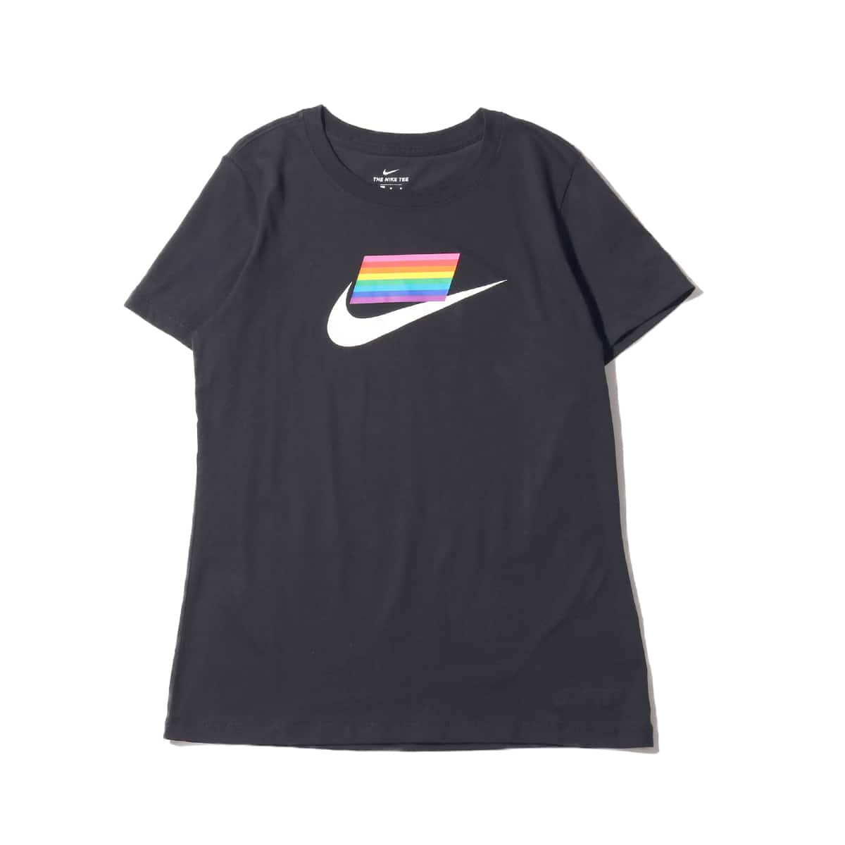 NIKE W NSW TEE BETRUE PARADE BLACK/MULTI COLOR /WHITE 19SU-S_photo_large