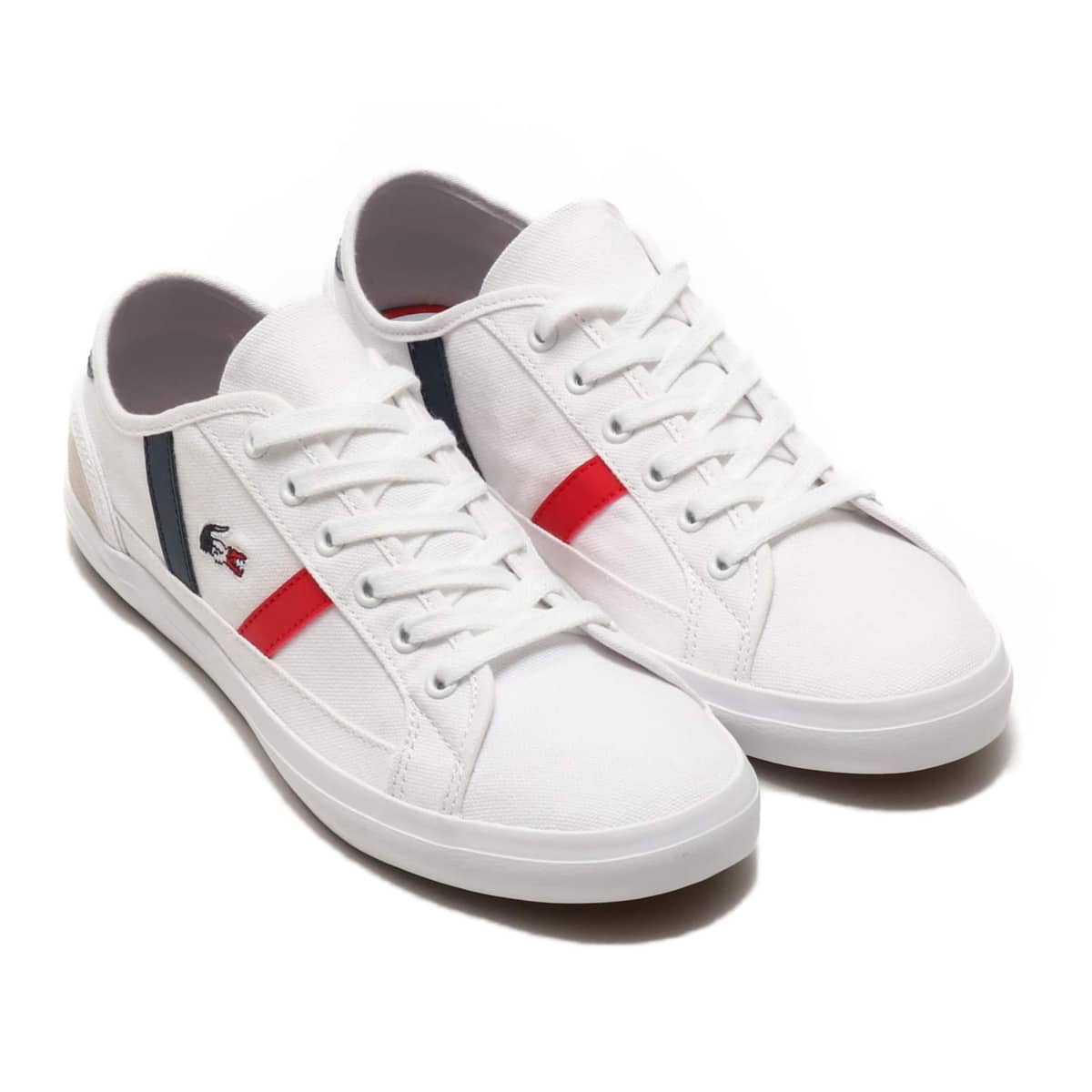 lacoste sideline tricolor sneaker
